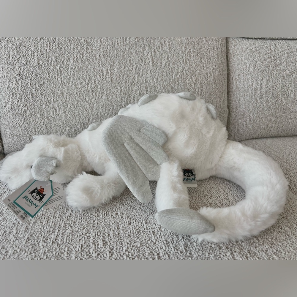 Jellycat snow dragon(medium)